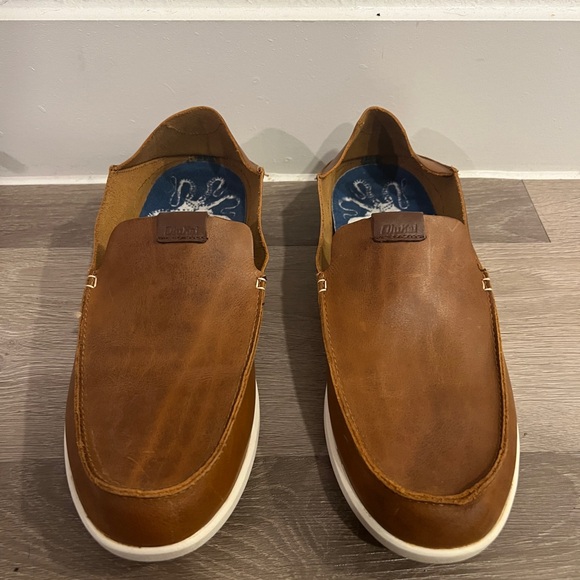 Olukai Men’s Leather slip on shoe - Picture 4 of 7
